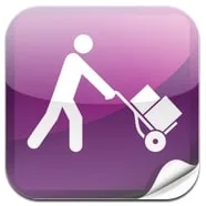 Moving overseas with shipping boxes