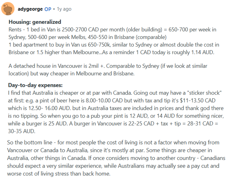 Canada vs Australia Housing Market
