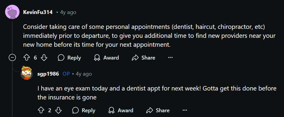 Getting your Health in Order
