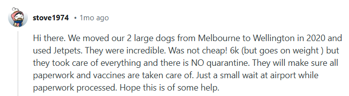 Moving with Dogs